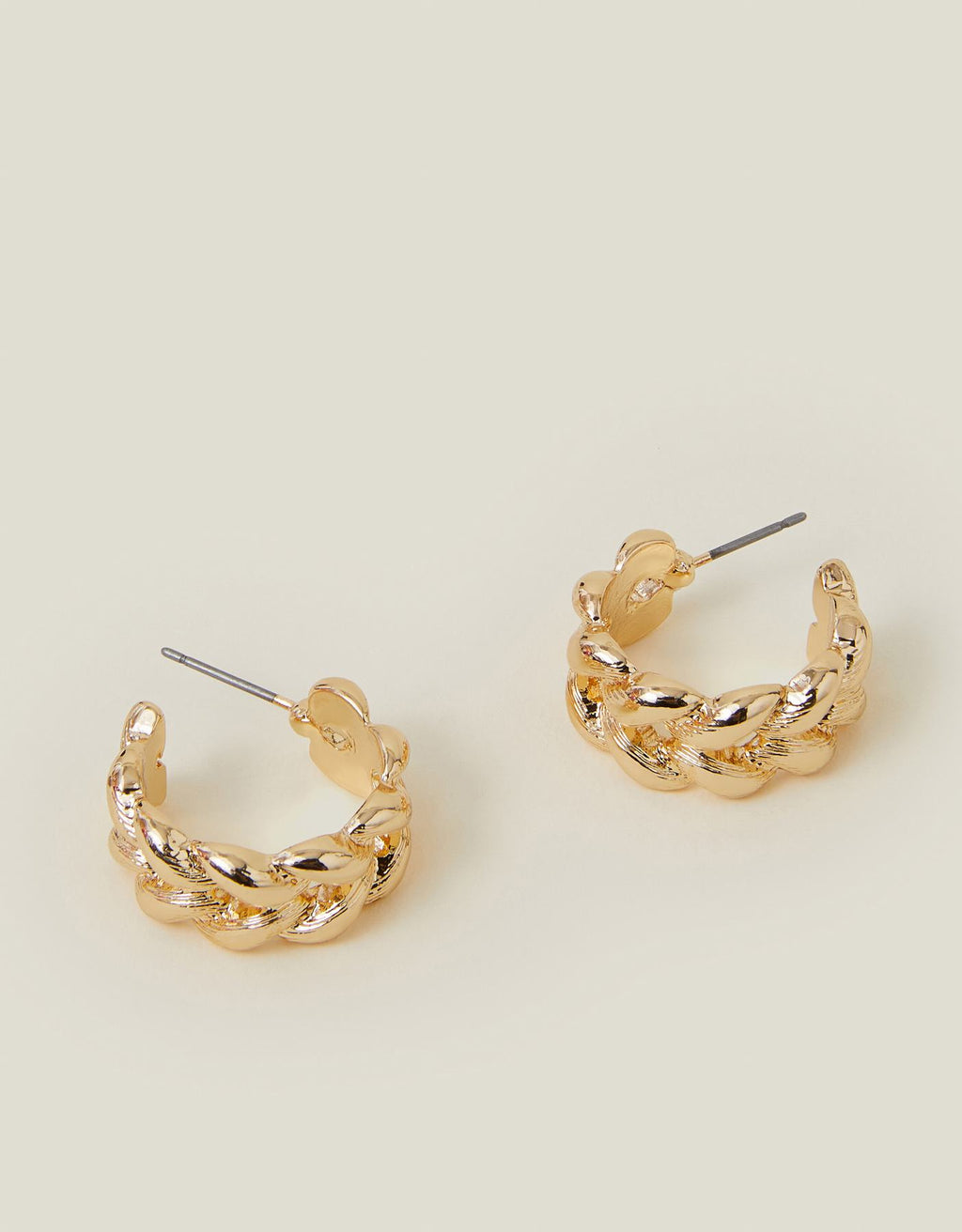 Plait Hoop Earrings