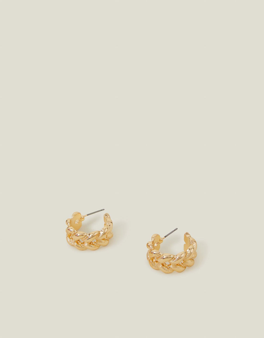 Plait Hoop Earrings