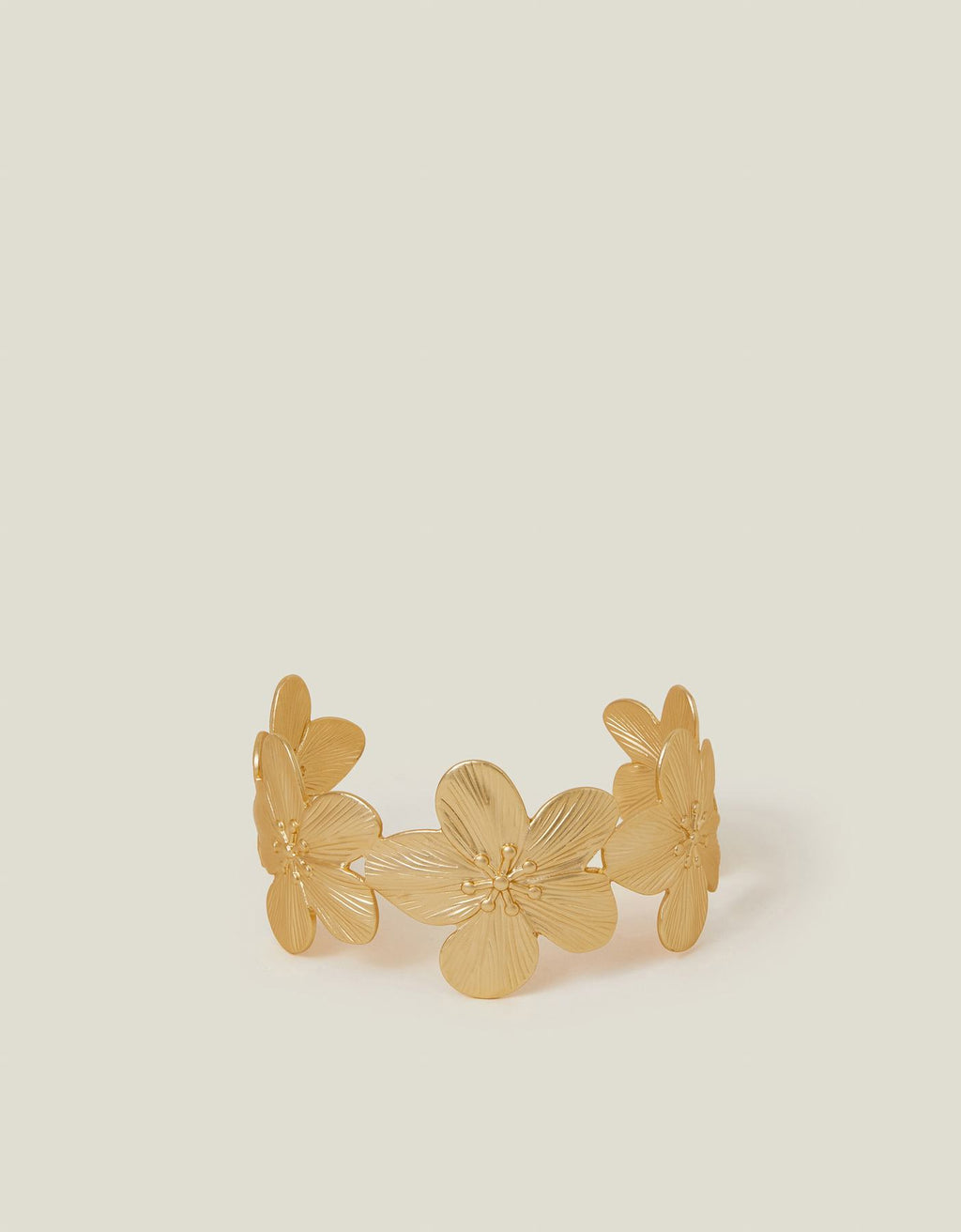 Flower Cuff Bracelet