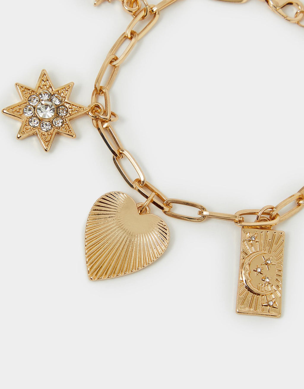 Celestial Charm Bracelet Gold