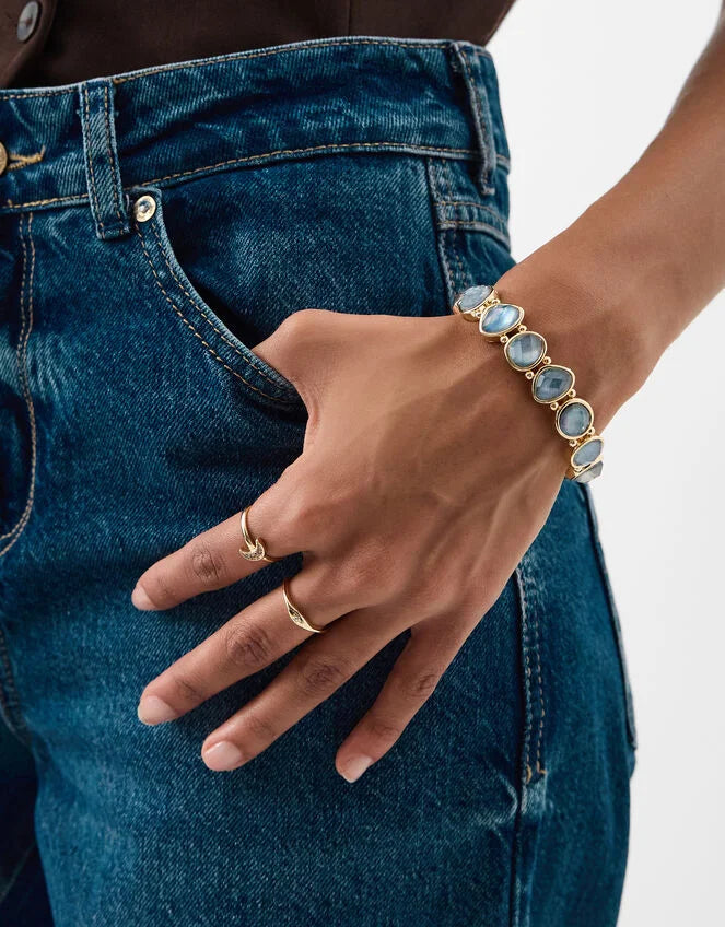 Gemstone Stretch Bracelet