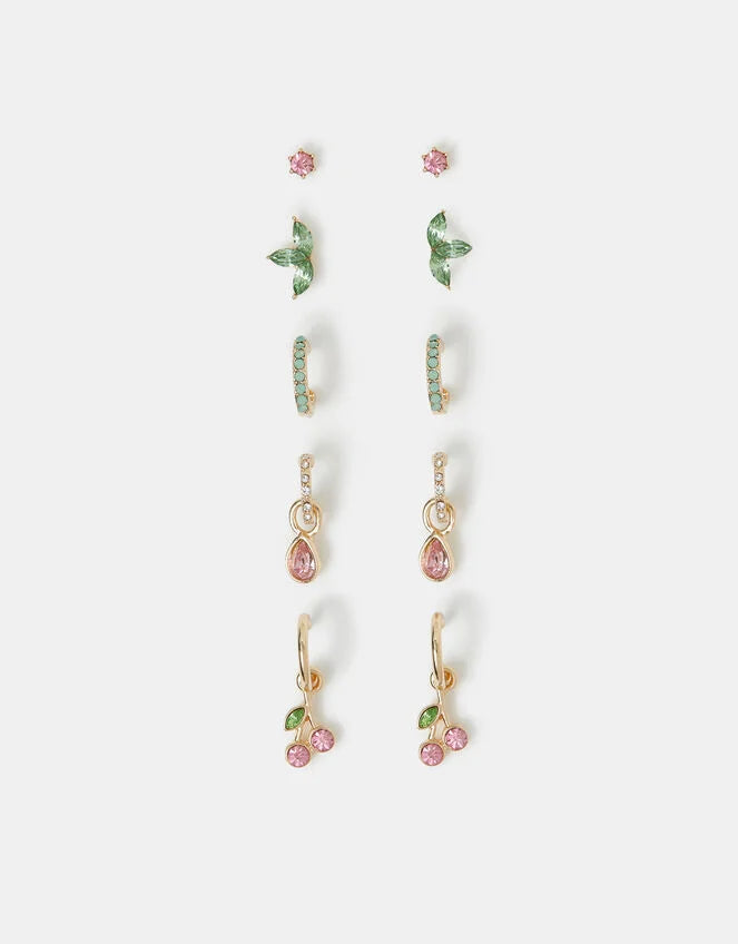 10 X GEM CHERRY EAR STACK
