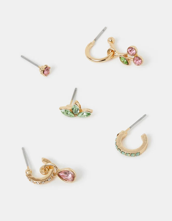 10 X GEM CHERRY EAR STACK