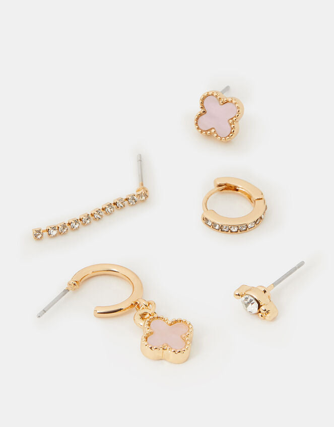 10 X MOP CLOVER EAR STACK