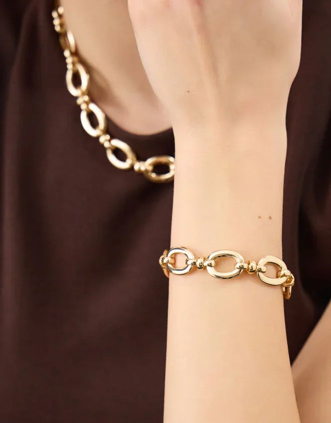 Chunky Oval Link Chain Bracelet