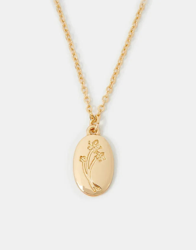 Flower Pendant Necklace