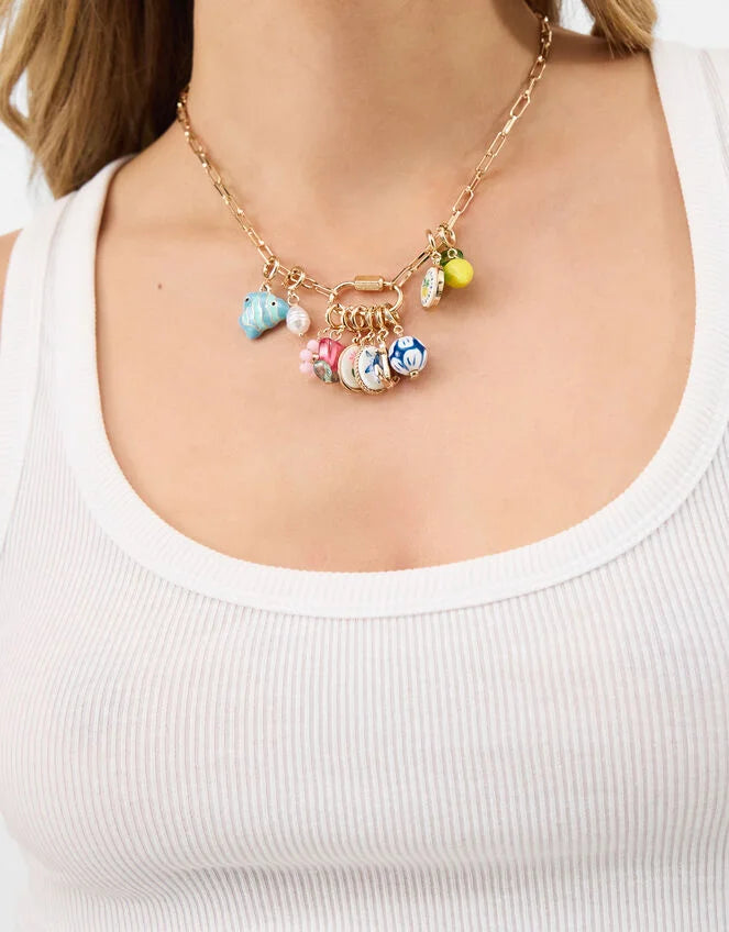 2-Pack Fish & Pearl Jewellery Charms