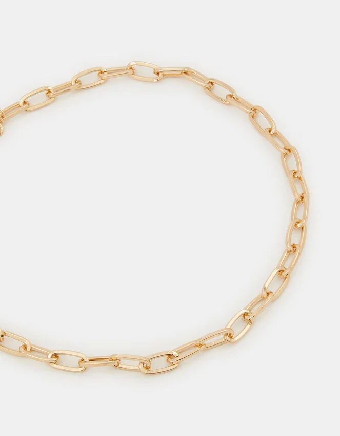 Link Chain Necklace Gold
