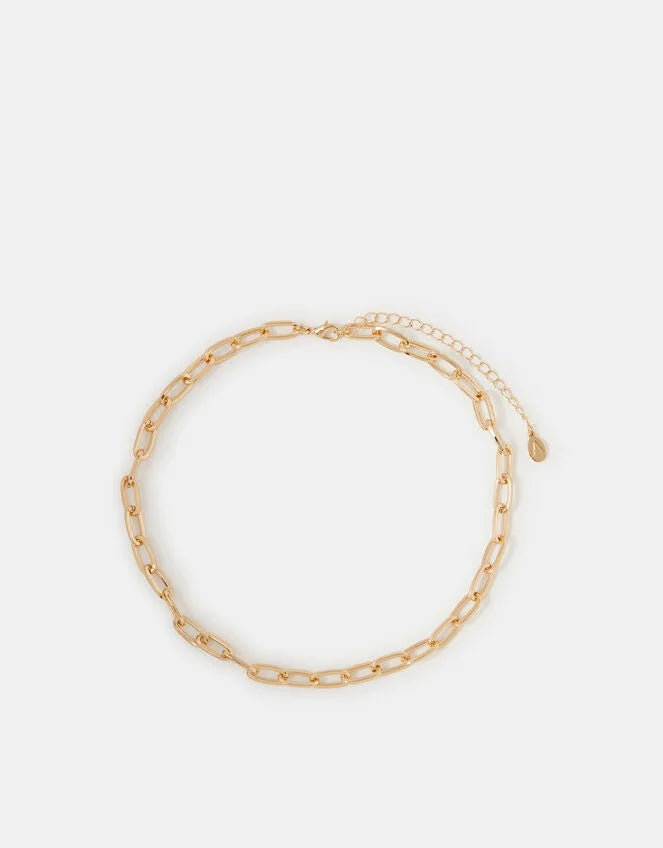 Link Chain Necklace Gold