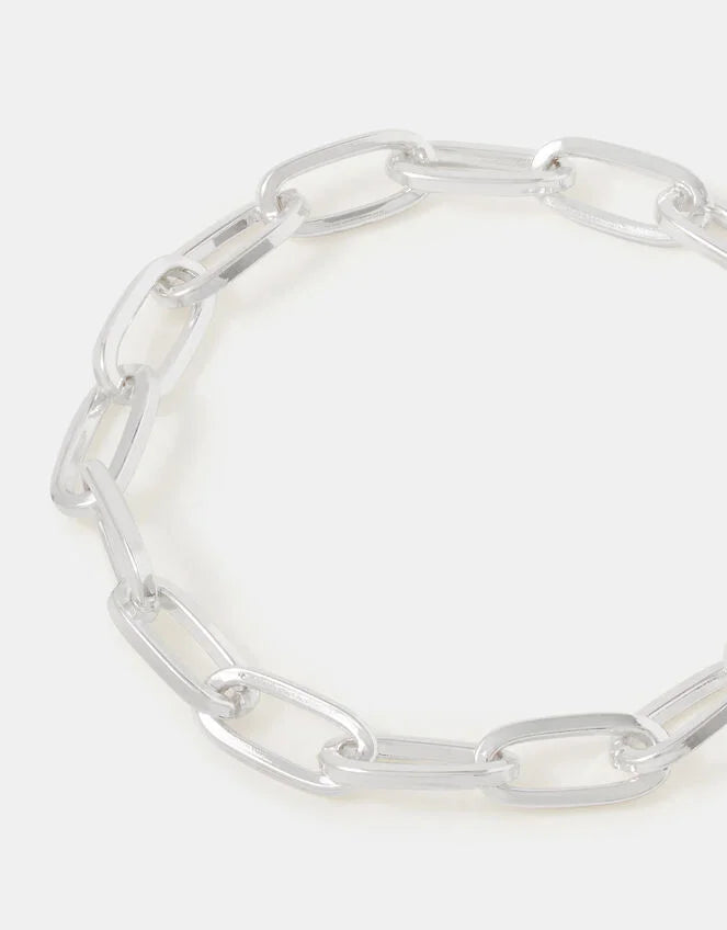 Link Chain Bracelet Silver