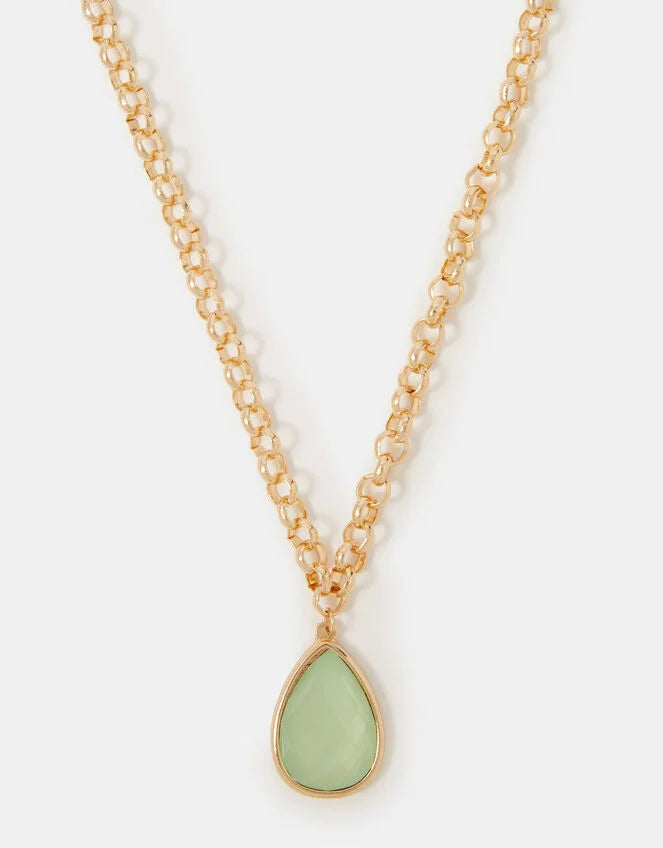 Gemstone Pendant Necklace