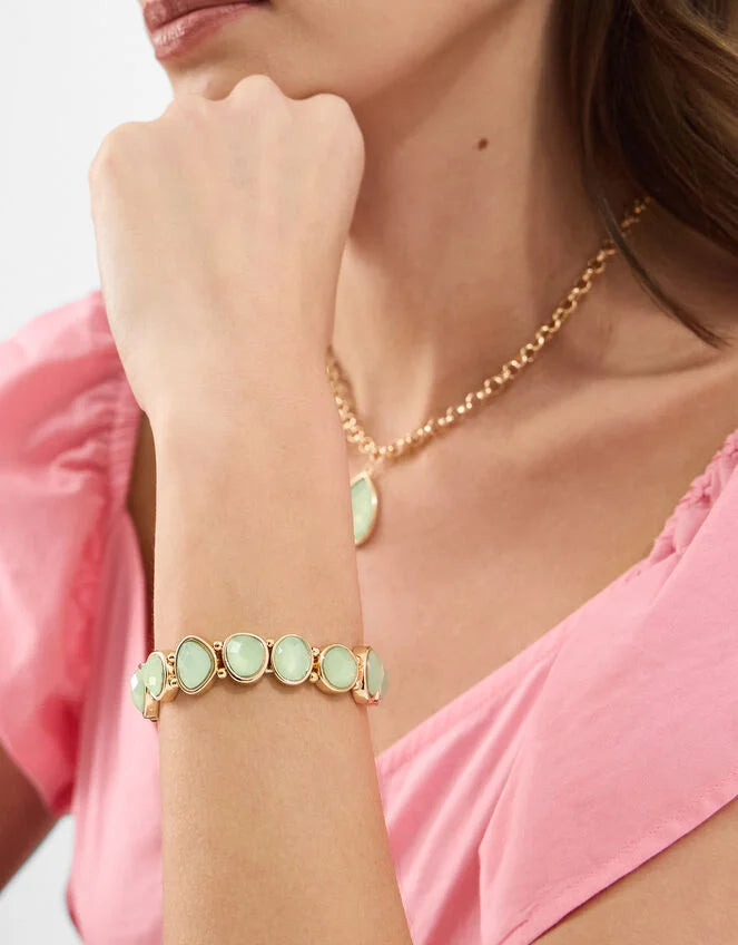 Gemstone Stretch Bracelet