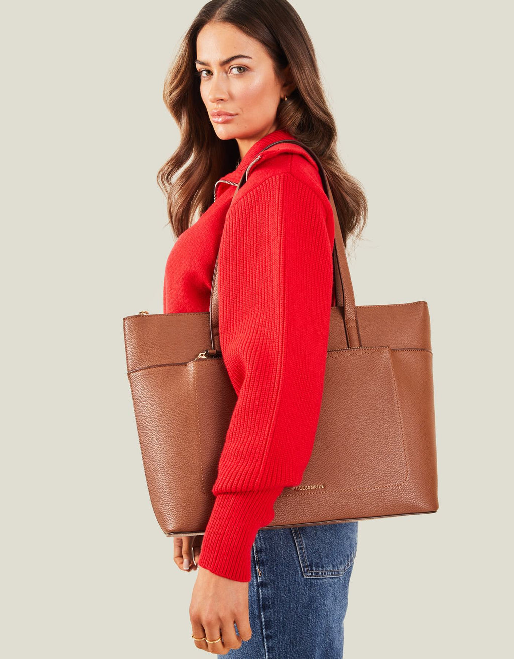 Classic Pocket Tote Bag