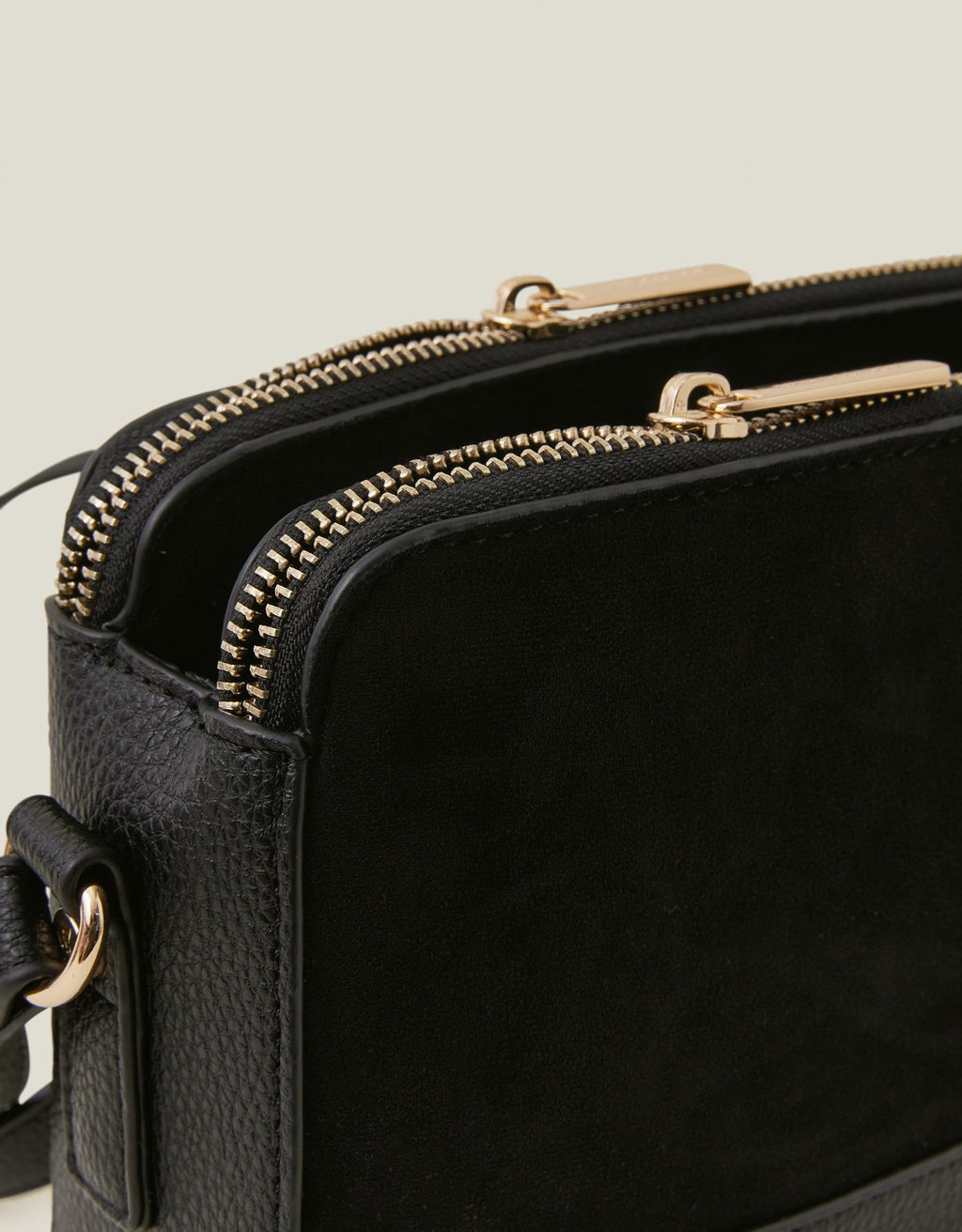Suedette Classic Crossbody Bag