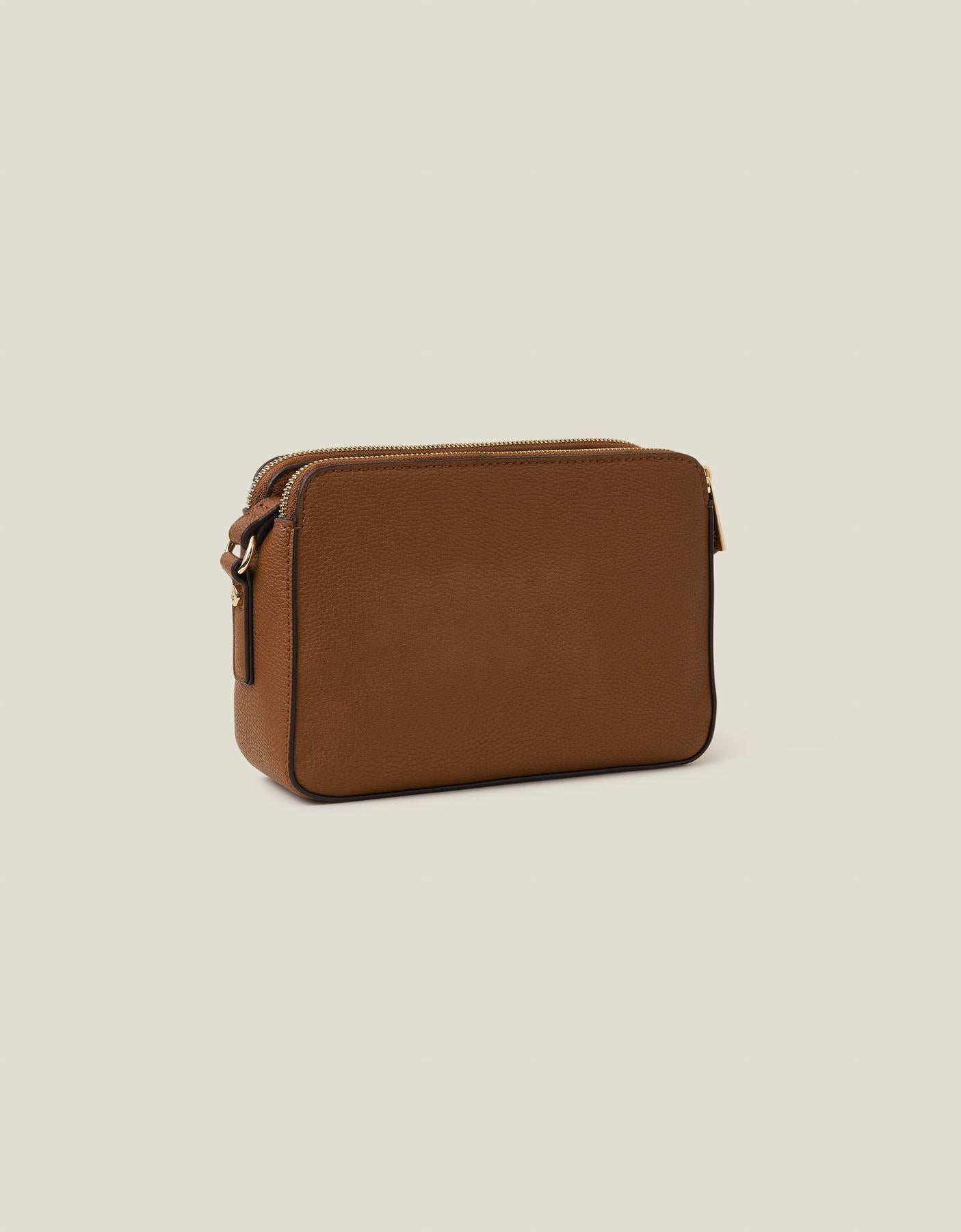 Suedette Classic Crossbody Bag