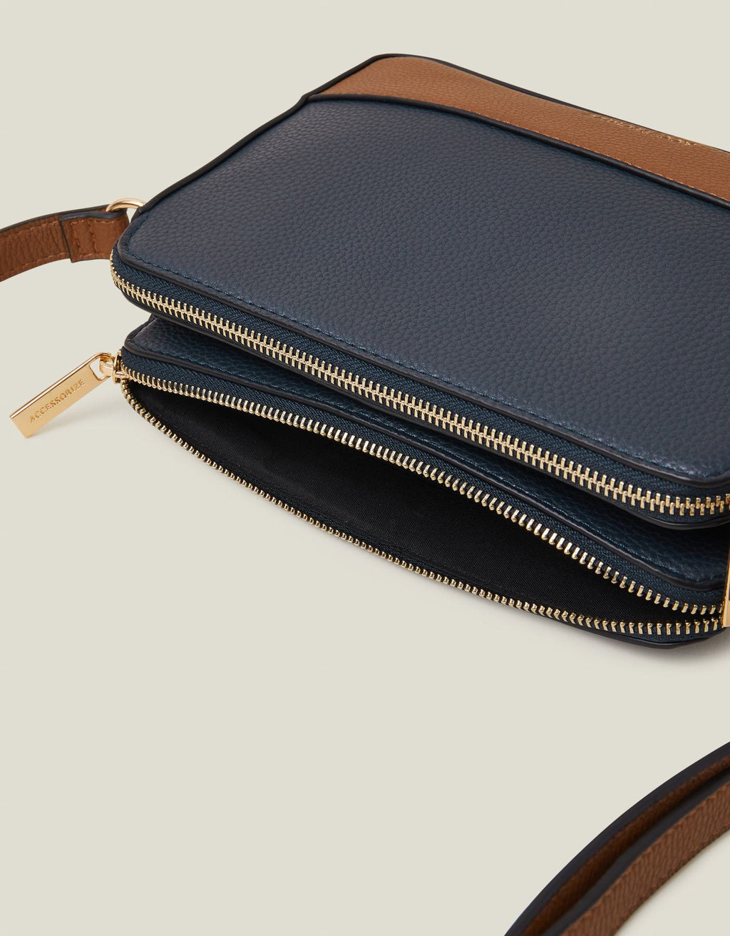 Suedette Classic Crossbody Bag