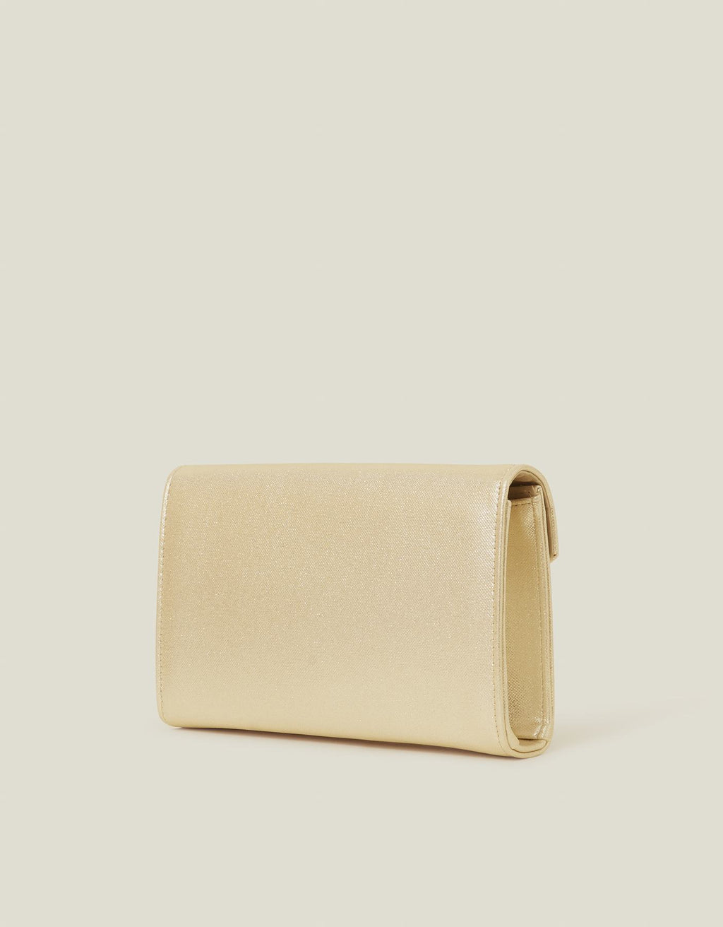 Metallic Envelope Clutch Bag
