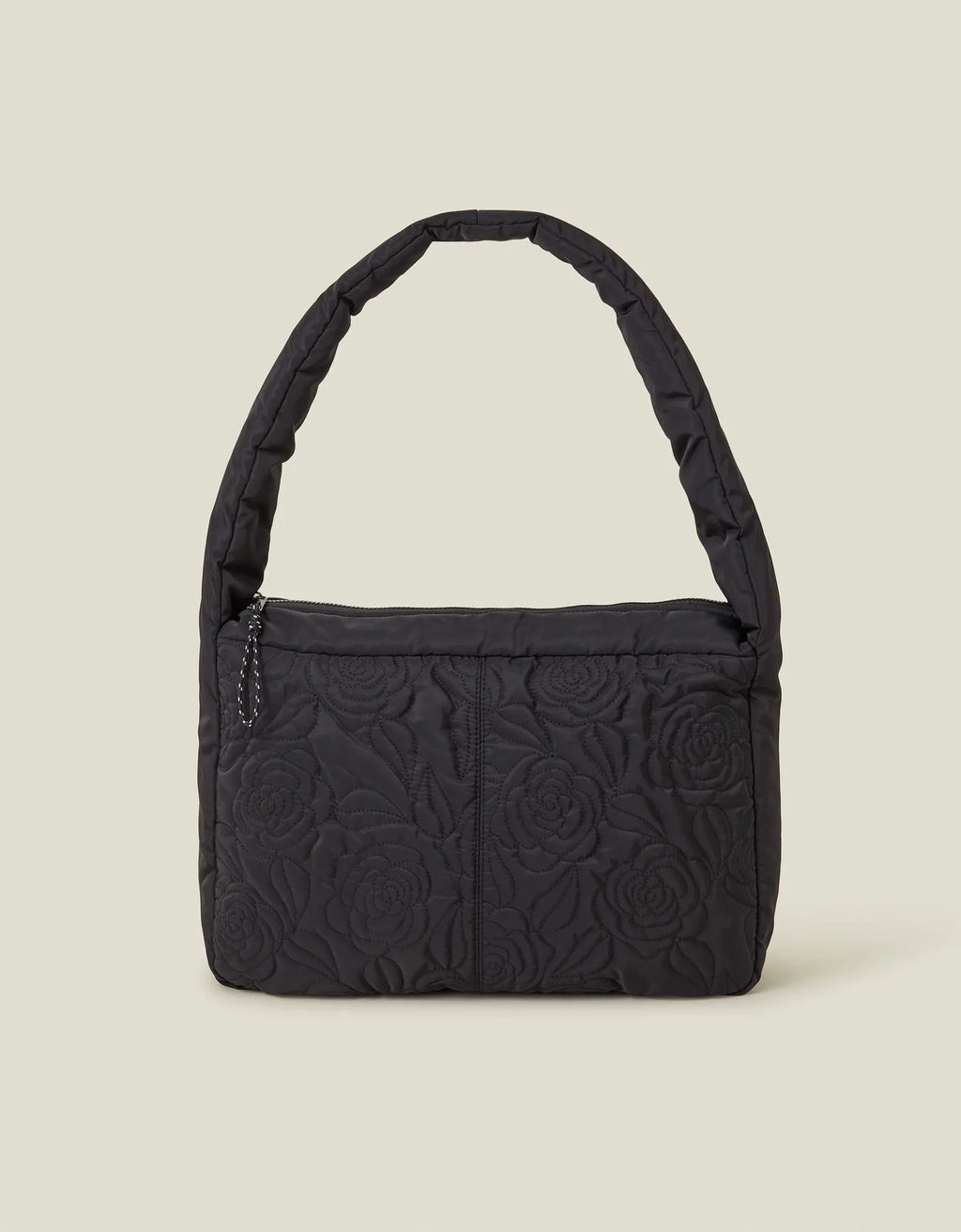 Floral Quilted Shoulder Bag