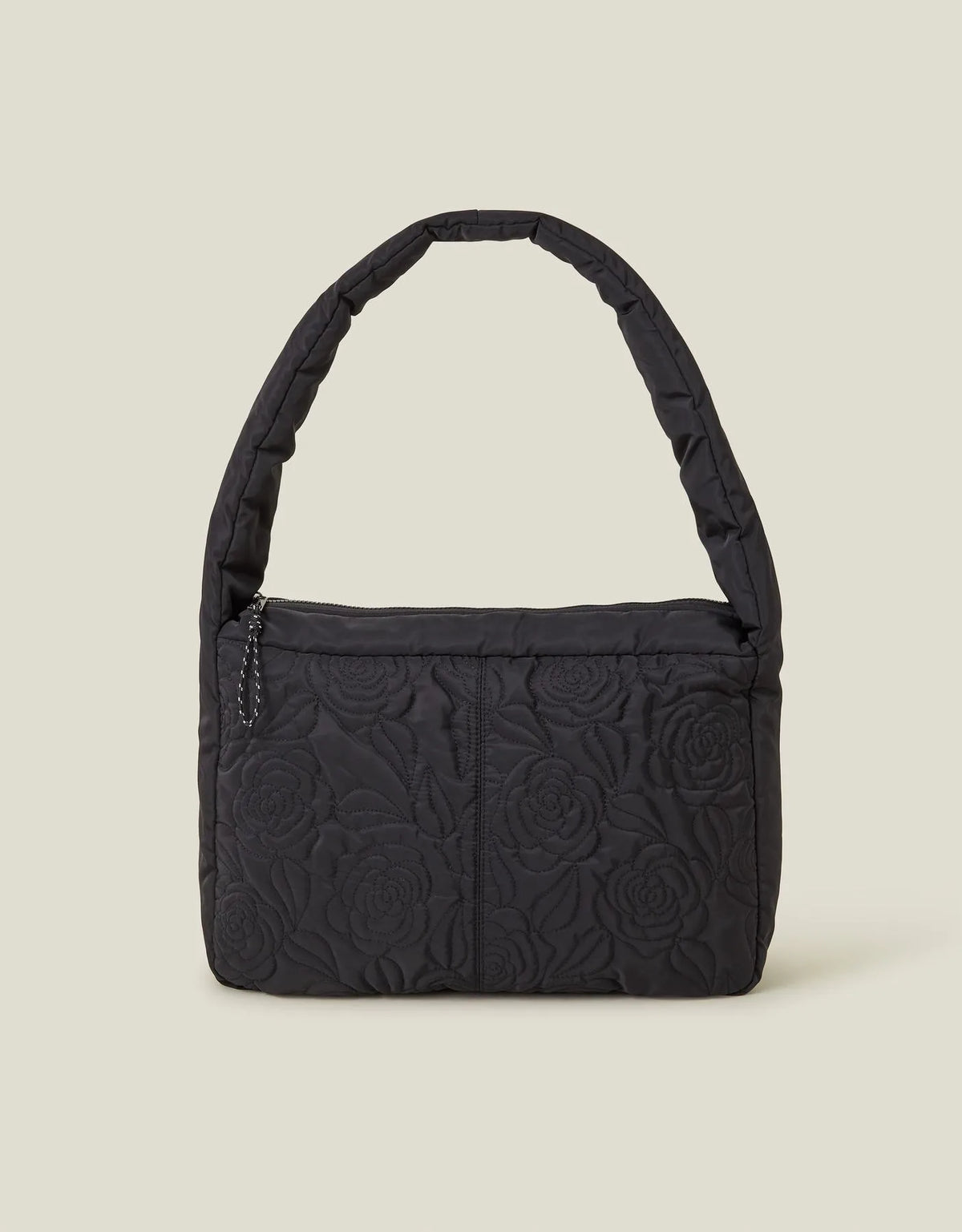 Floral Quilted Shoulder Bag