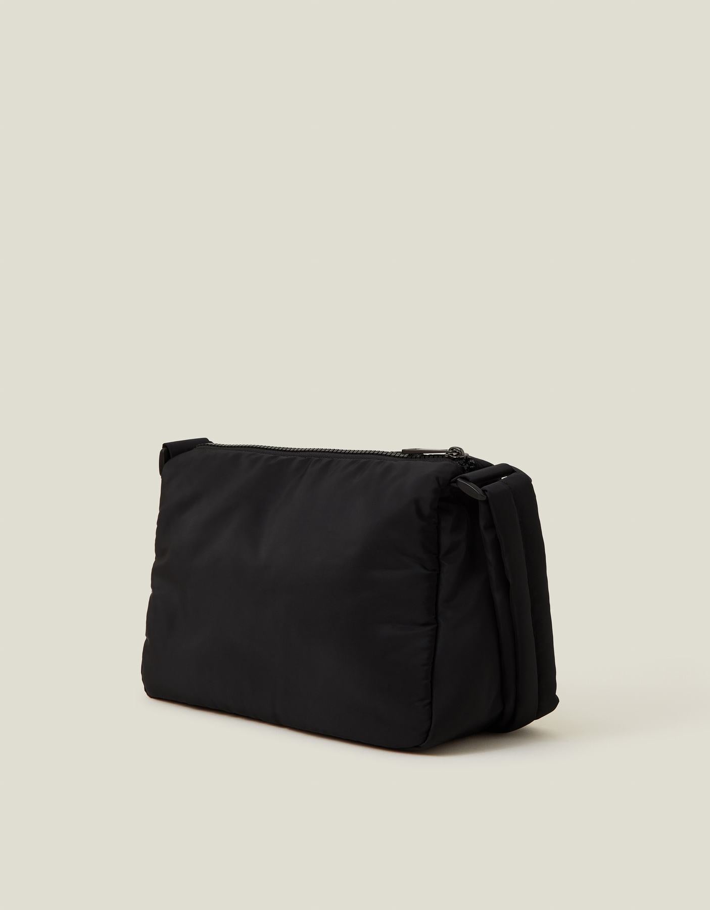 Floral Quilted Camera Bag 