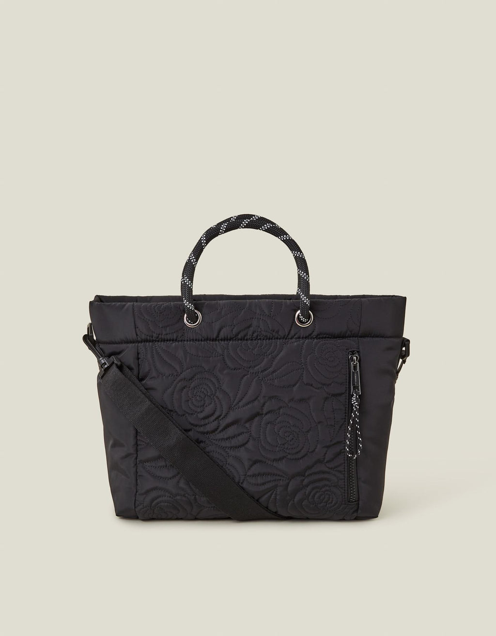 Floral Quilted Hand Bag