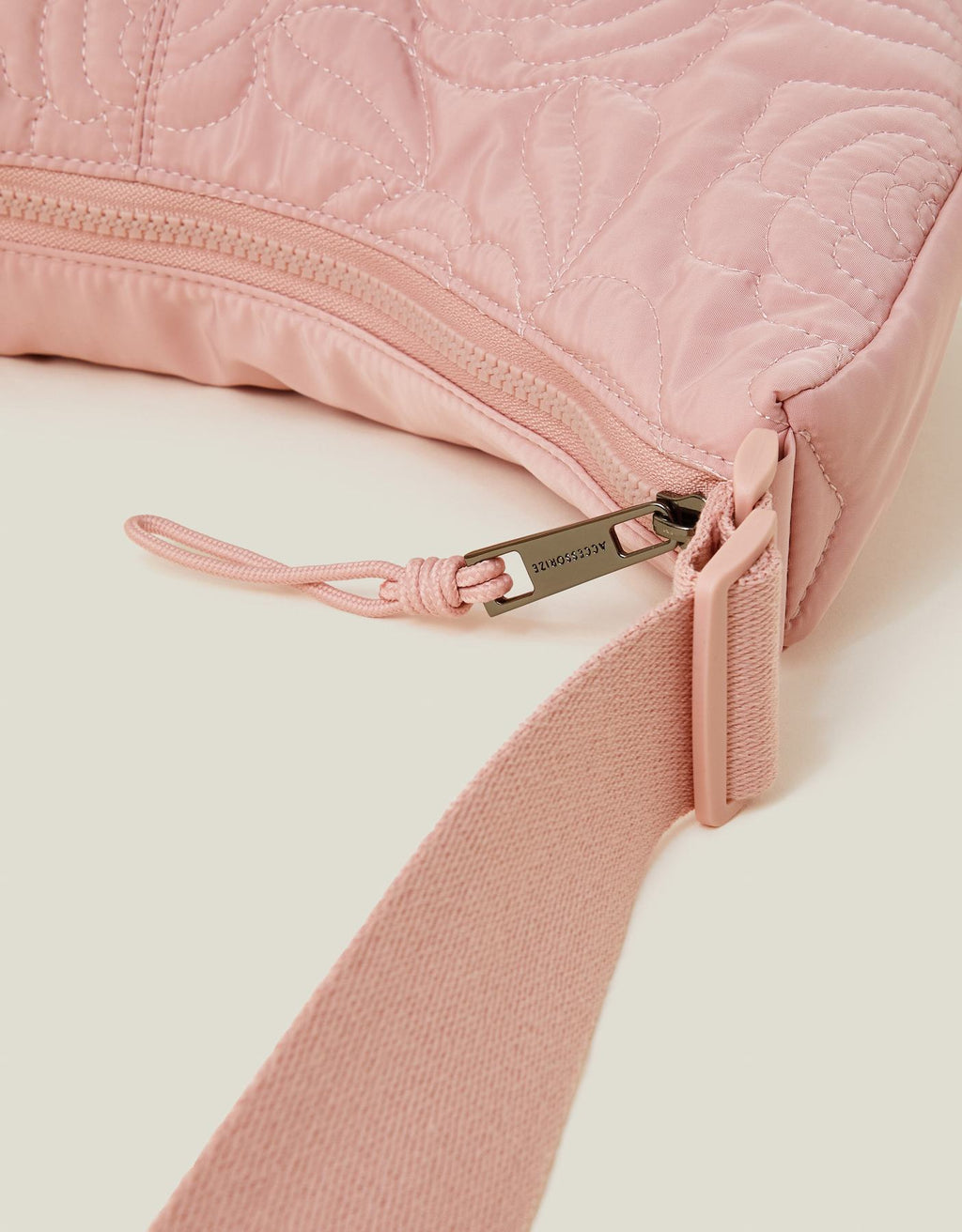 Large Floral Quilted Sling Bag 