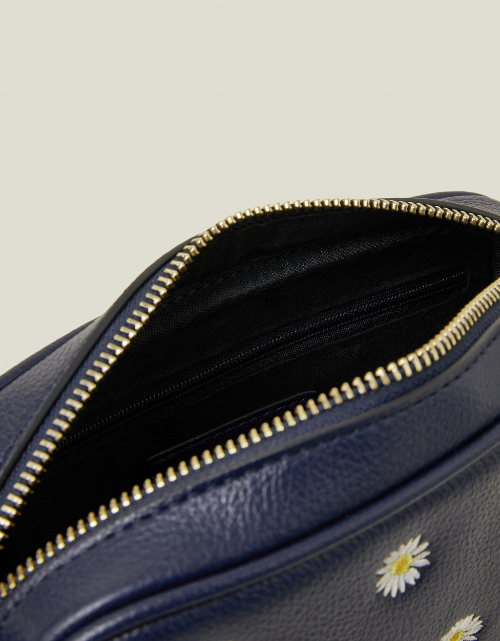 Daisy Faux Leather Cross-Body