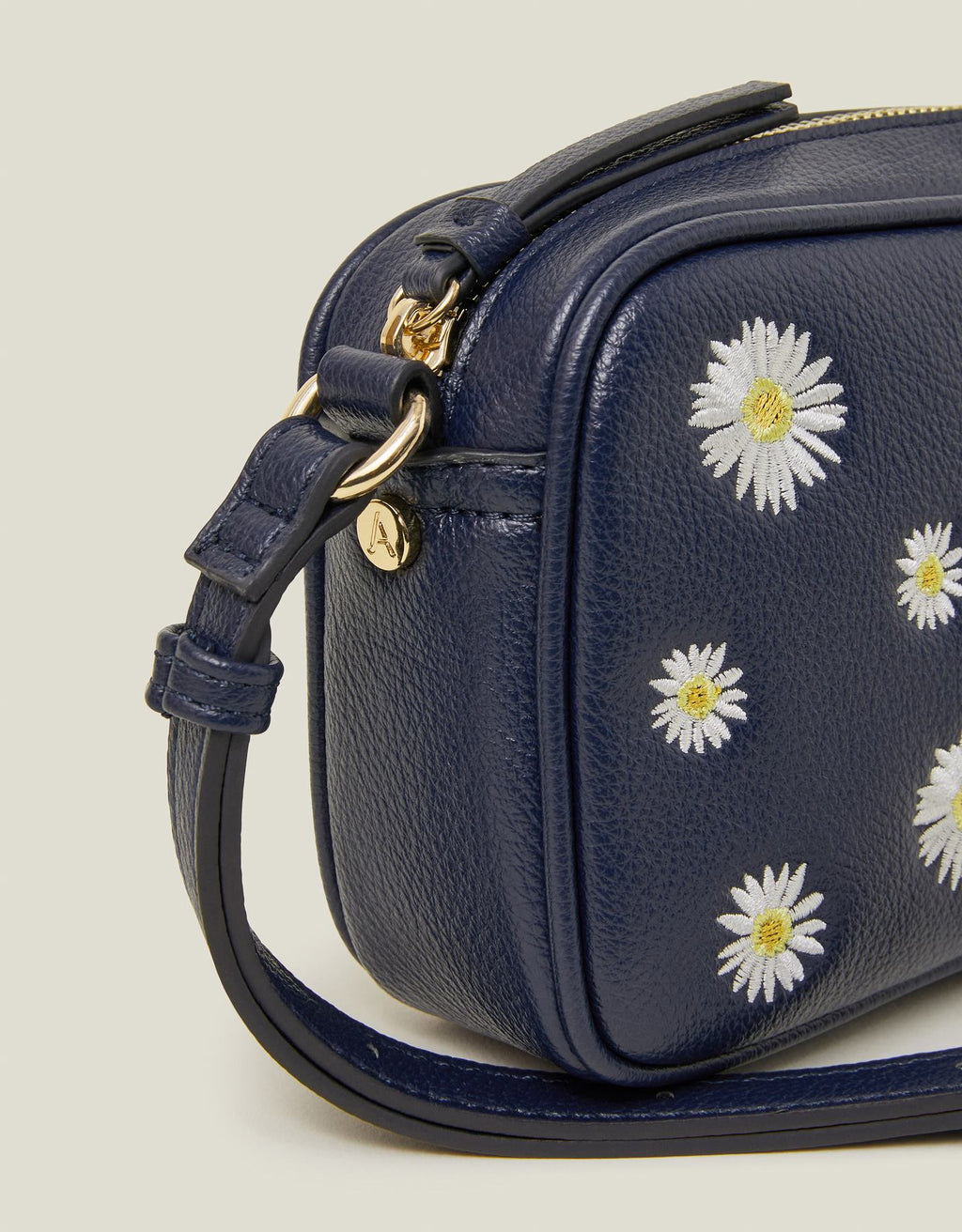 Daisy Faux Leather Cross-Body