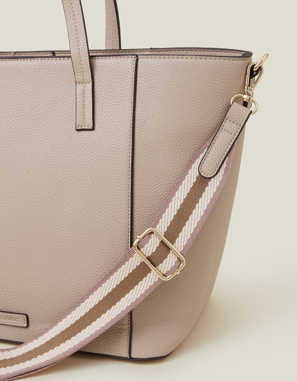 Faux Leather Shoulder Bag