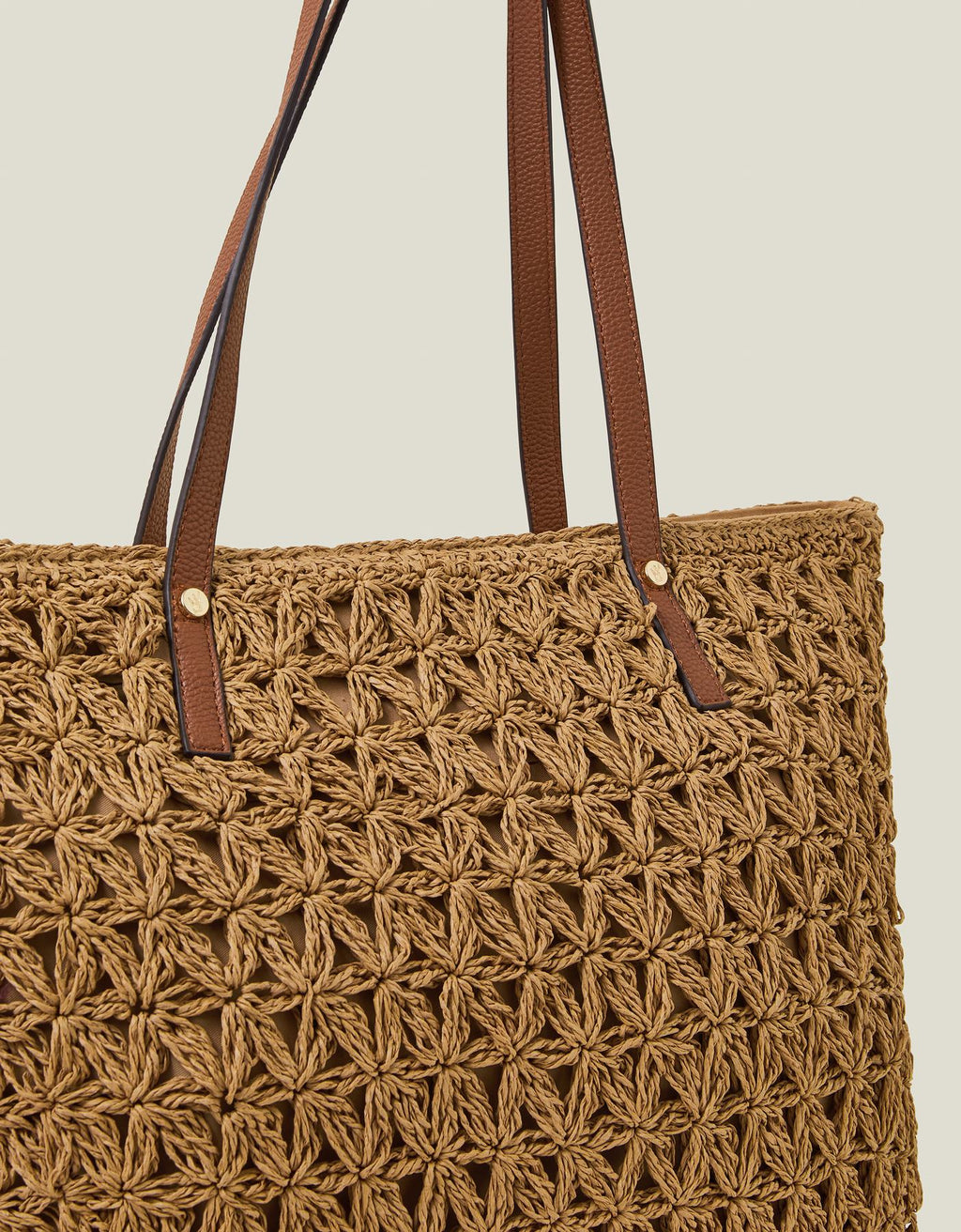 Raffia Tote Bag