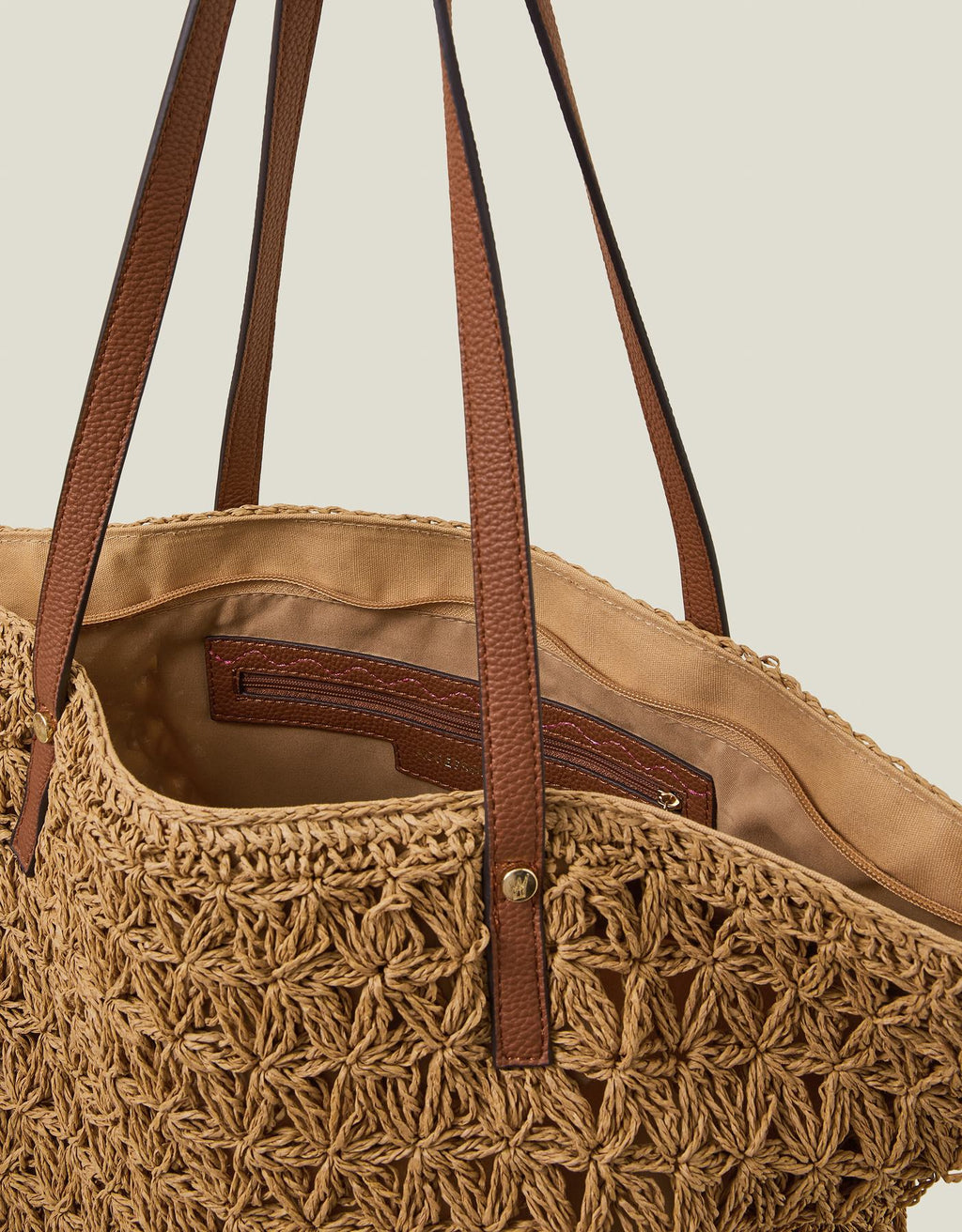 Raffia Tote Bag