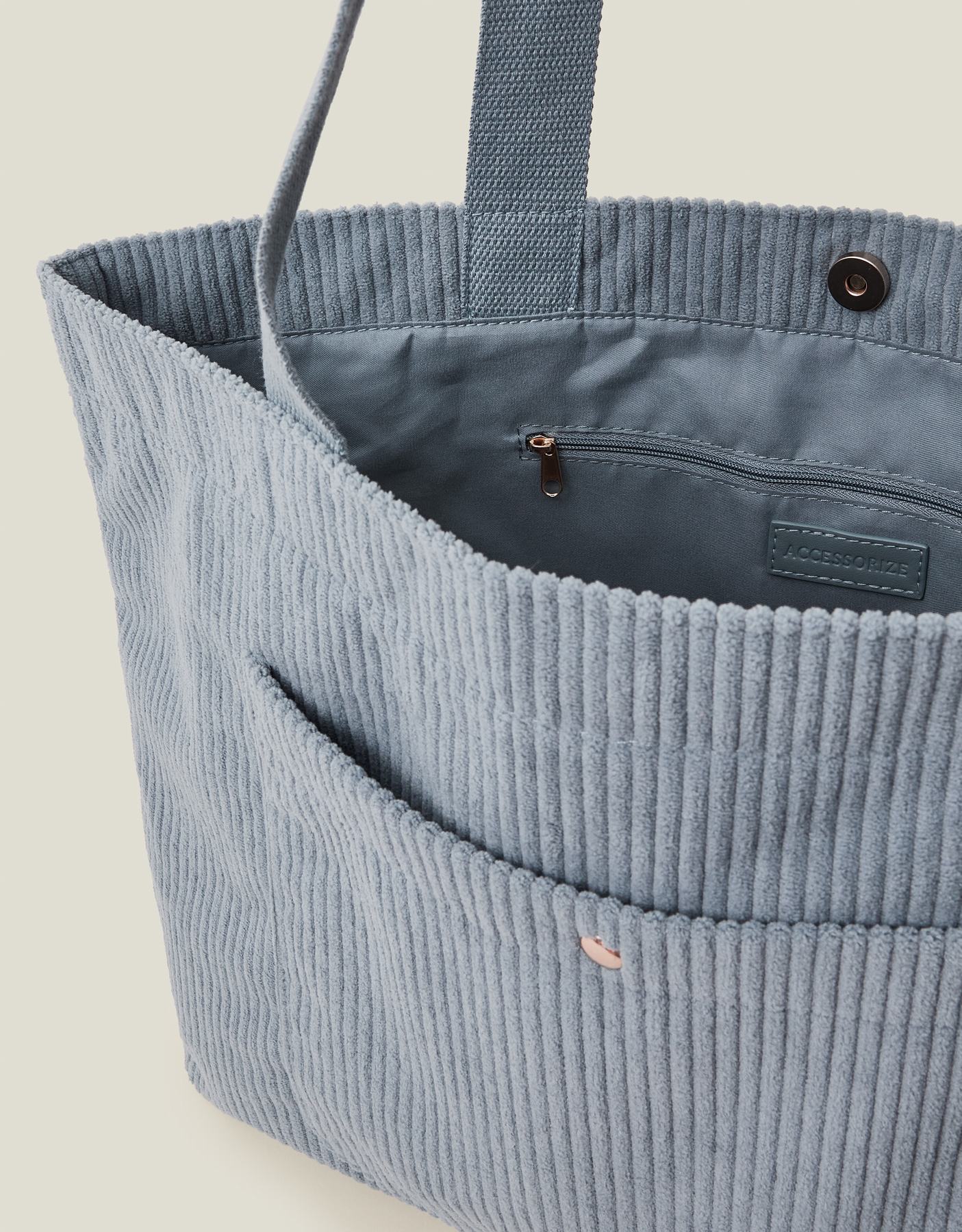 Corduroy Shopper Bag