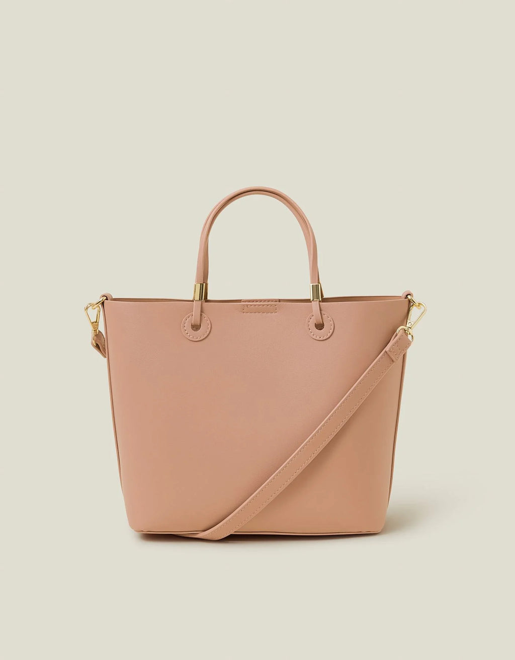 Smooth Faux Leather Handbag
