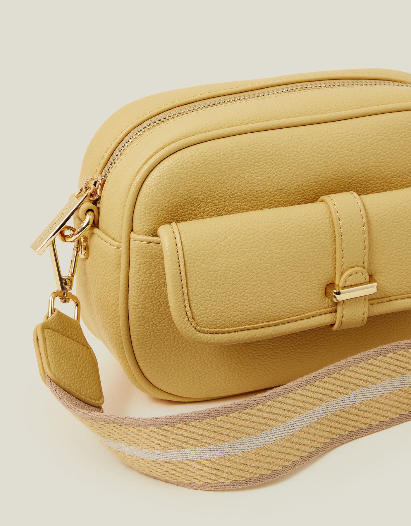 Webbing Strap Crossbody Bag