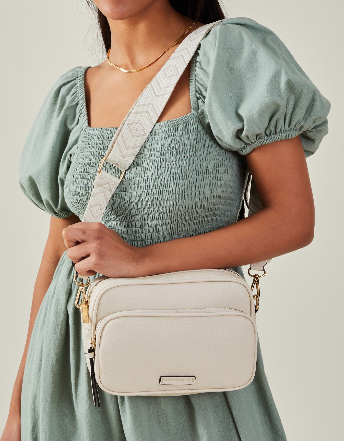 Dina Double Zip Cross-Body