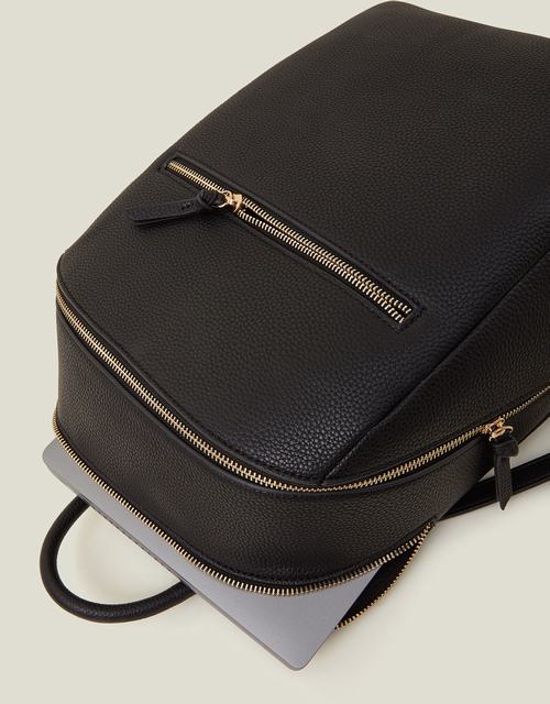 Smart Zip Around Backpack Black