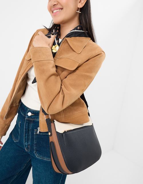 Colour Block Crossbody Bag
