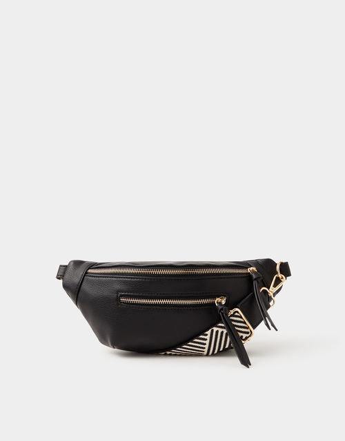 Sling Crossbody Bag Black