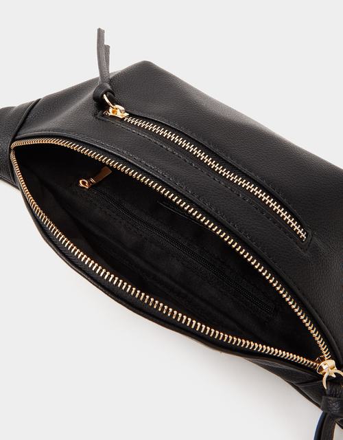 Sling Crossbody Bag Black