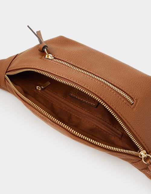 Sling Crossbody Bag Tan