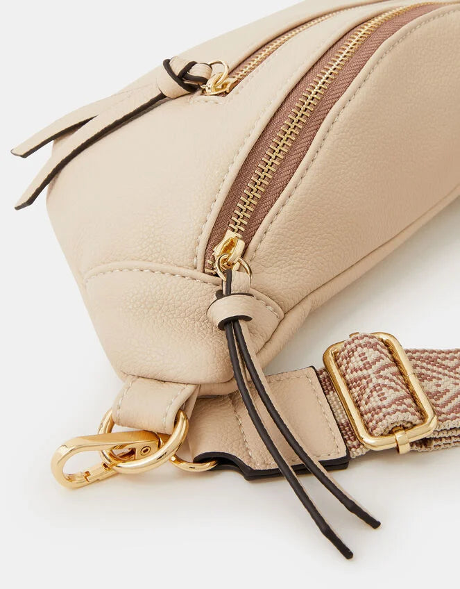 Sling Crossbody Bag Cream