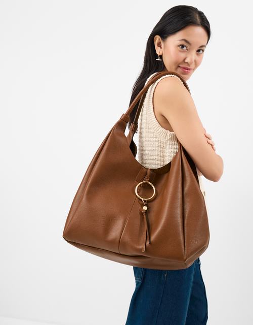 Ring Tassel Shoulder Bag