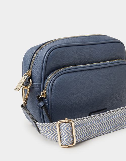 Double Zip Crossbody Bag
