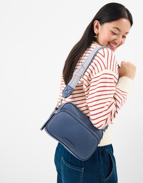 Double Zip Crossbody Bag