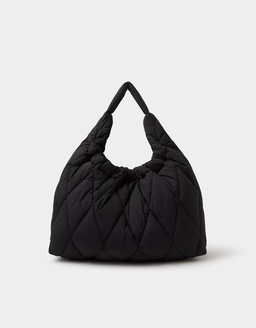 Nylon Quilted Shopper Bag