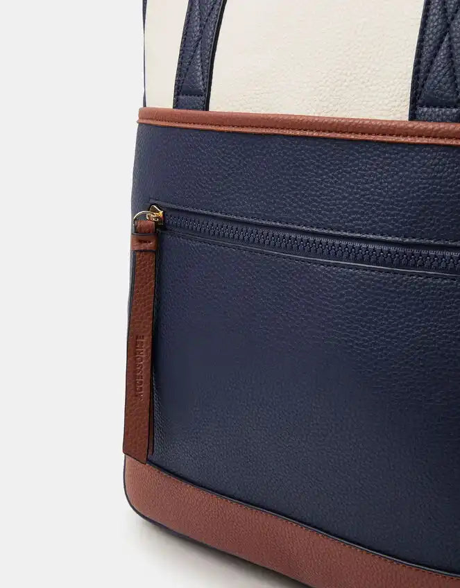 Faux Leather Backpack Multi