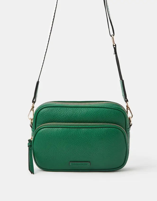 DINA DOUBLE ZIP CAMERA BAG - Green