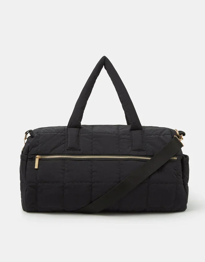 Quilted Weekender Bag