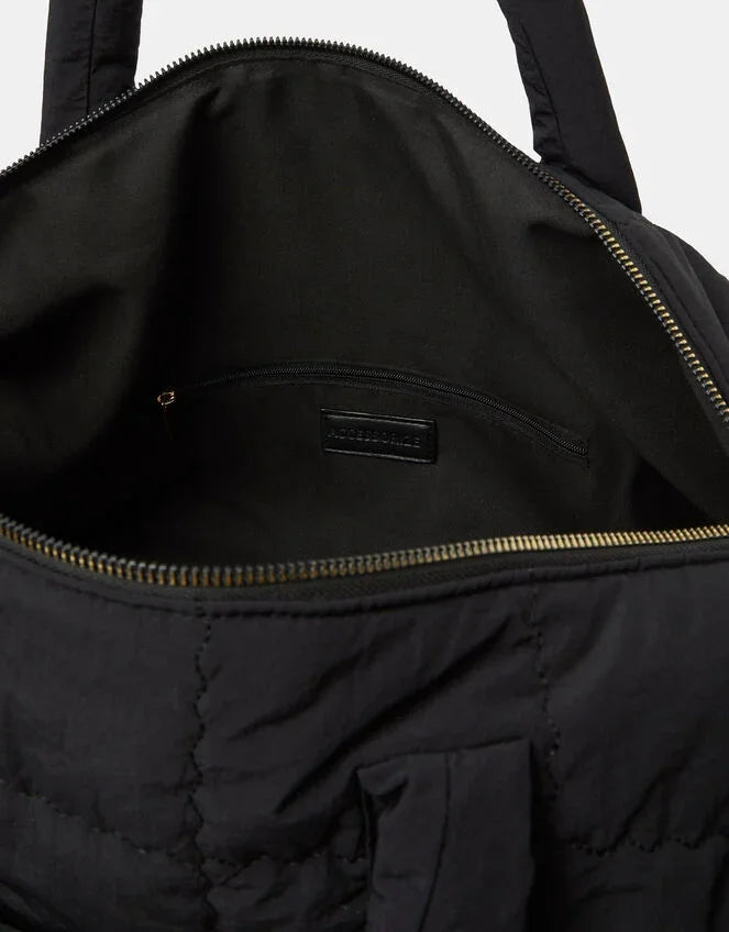 Quilted Weekender Bag