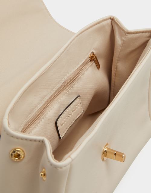 Double Heart Crossbody Handbag